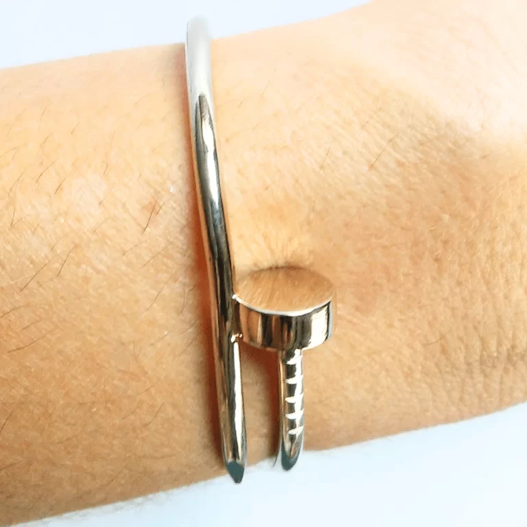 Bracelete Feminino Juste Un CLou "Ao Dia" (mais leve) - Ouro 18k - 20 gramas