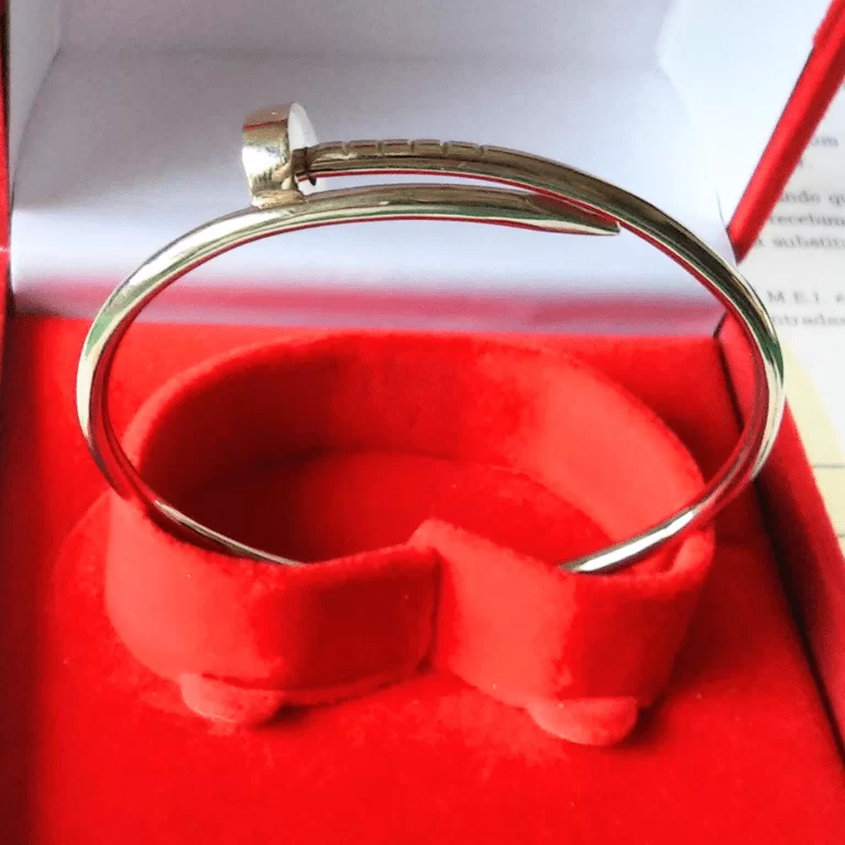 Bracelete Masculino Juste Un Clou "Ao Dia" (mais leve) - Ouro Maciço 18k - 35 gramas