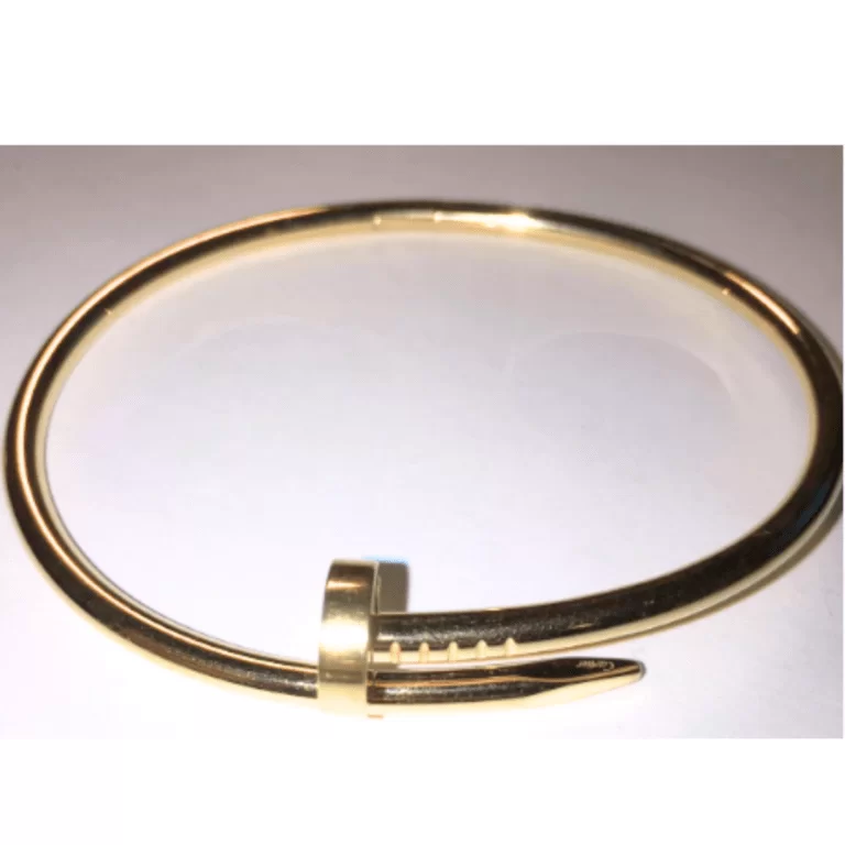 Bracelete Juste Un Clou (full size)  - Estilo Cartier - Ouro 18k Maciço - 35 gramas