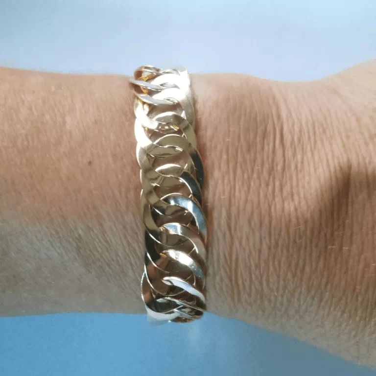 Pulseira Elo Duplo Laminado - 20 gramas