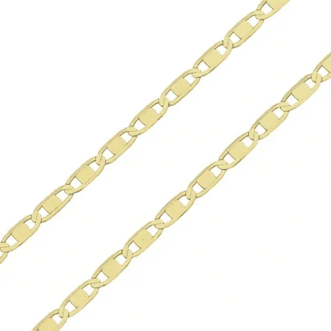 Corrente / Cordão Masculino Piastrine ouro 18k - 70 cm -  4,7 gramas